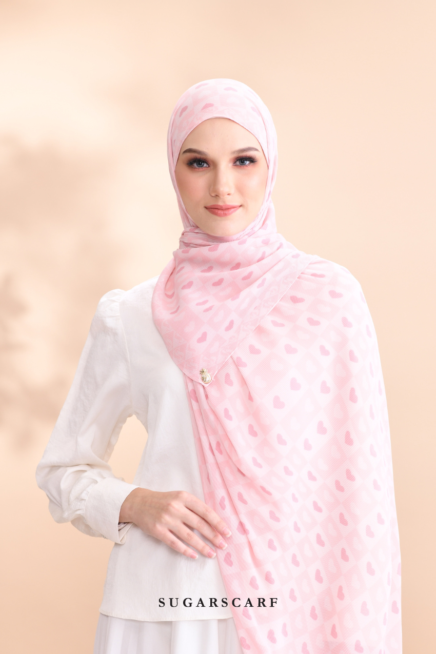 YES ( Full Wide Pleats Shawl ) Kindness ( HUGS )
