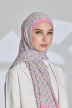 ( Full Wide Pleats Shawl ) Girl Boss ( Meeting )