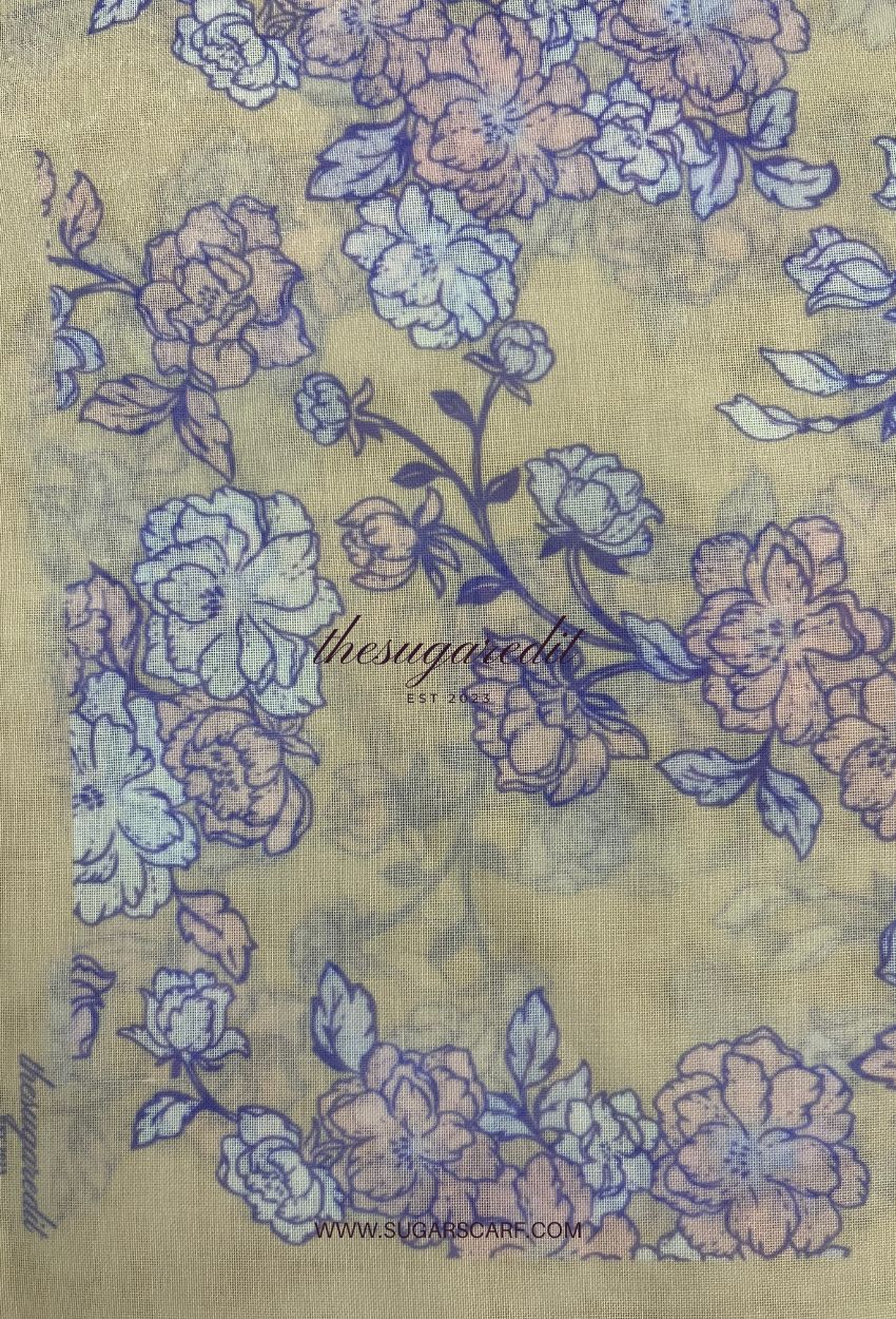 TSE Mod Japanese Cotton Voile Square In Poline