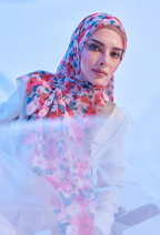 YES DEFECT - THESUGAREDIT Bella Blooming JapanCottonVoile In ( MIDNIGHT SUMMER )