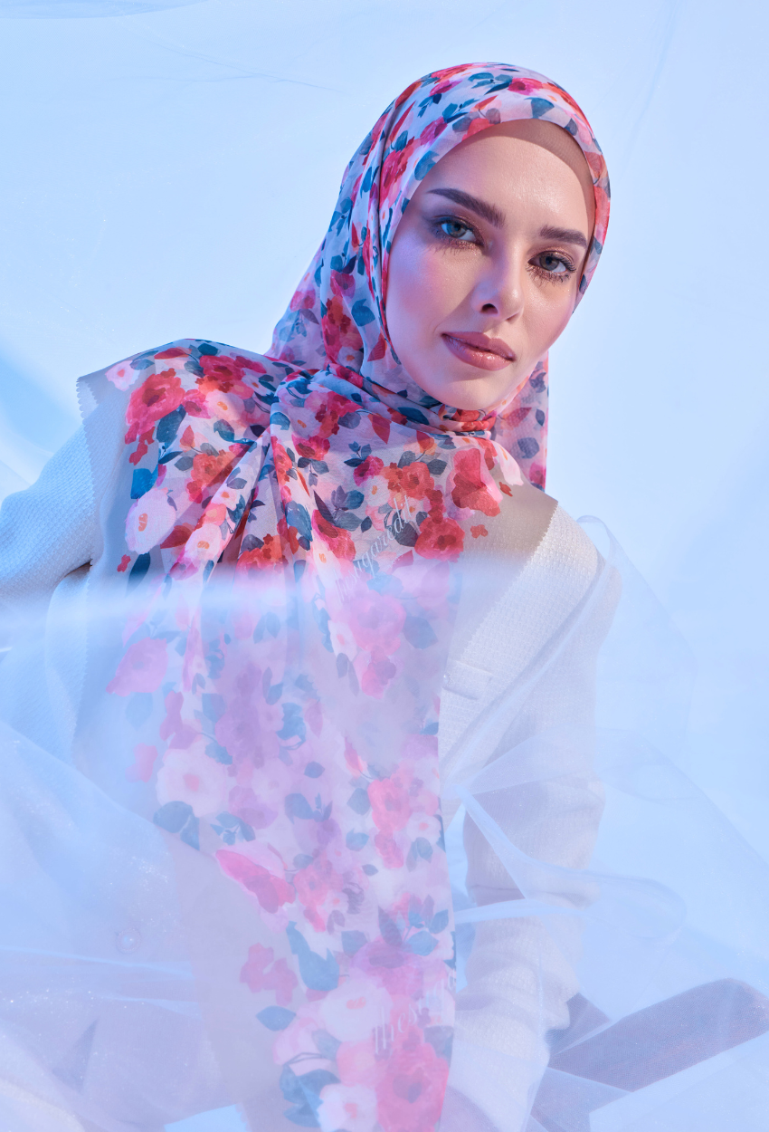 YES DEFECT - THESUGAREDIT Bella Blooming JapanCottonVoile In ( MIDNIGHT SUMMER )
