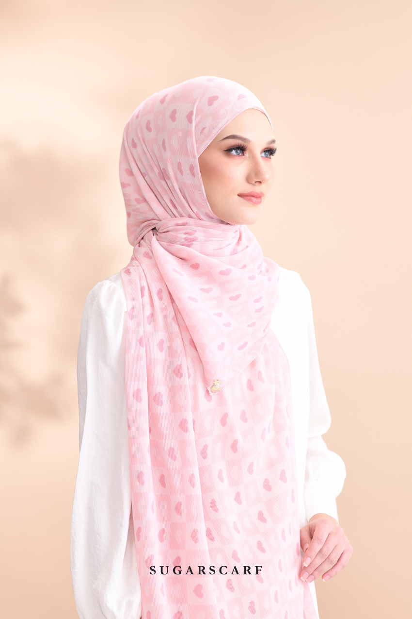 YES ( Full Wide Pleats Shawl ) Kindness ( HUGS )