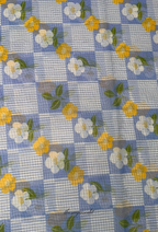 TSE BloomInvitation Japanese Cotton Voile Square - Shanghai