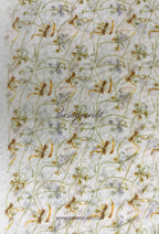 TSE Mod Japanese Cotton Voile Square In Ribbon&Cream