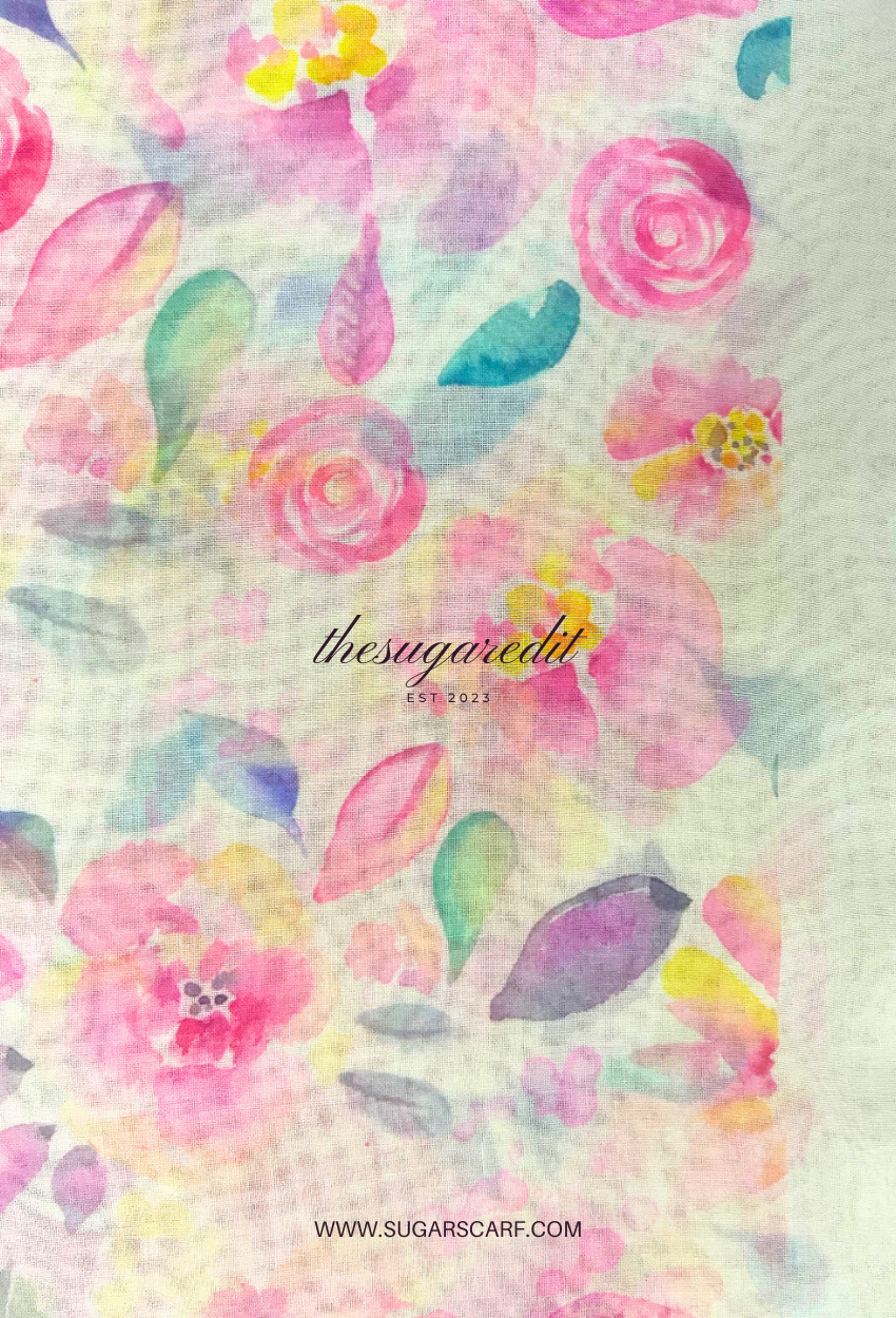 TSE Mod Japanese Cotton Voile Square In Ayuna