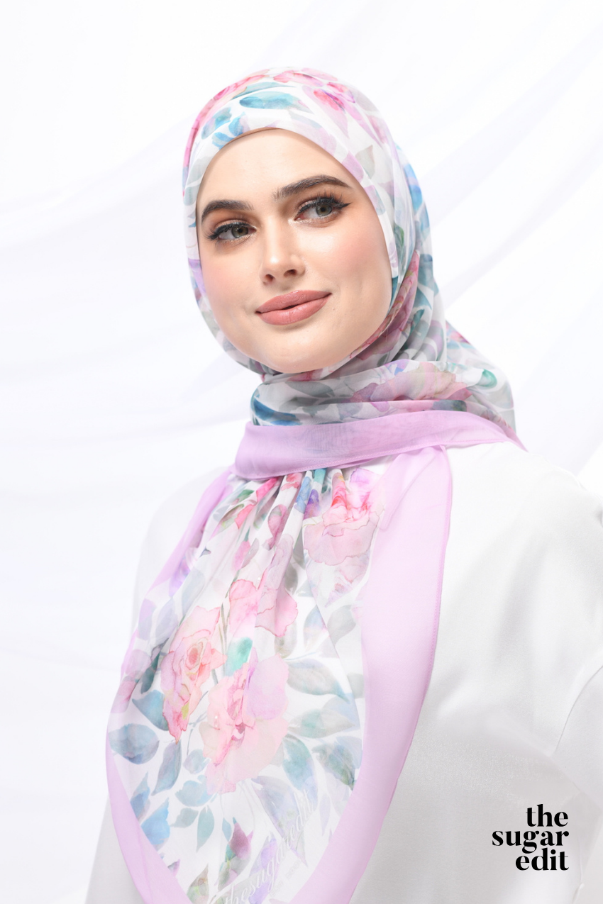 YES THESUGAREDIT Blooming Edit Vol 1 French Cotton Bawal ( Fatema )