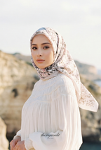 TSE Grace Collection Japanese Voile Square In MidnightAdore