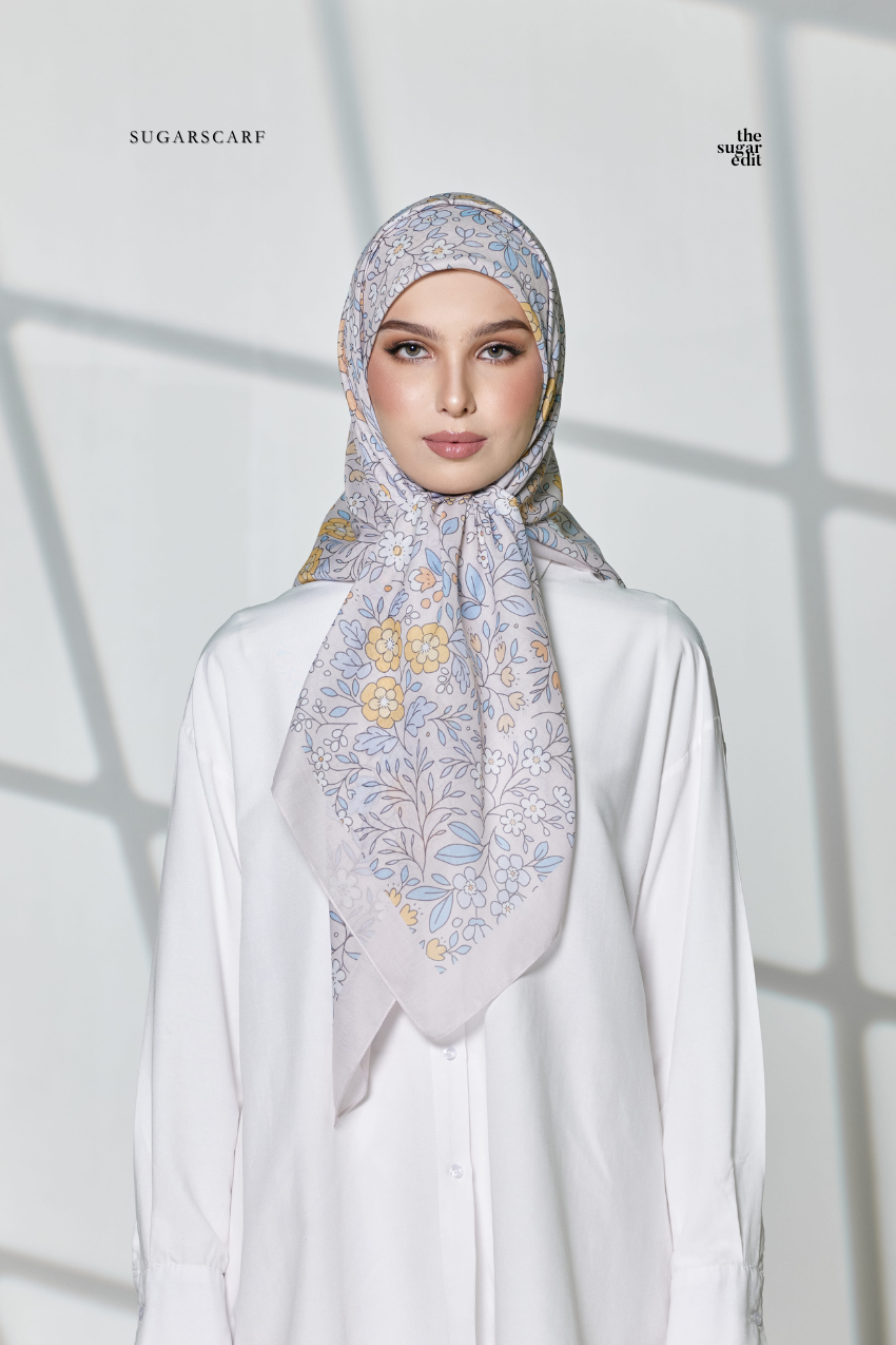 YES DEFECT - City Love Cotton Premium Bawal In - Snowy Osaka
