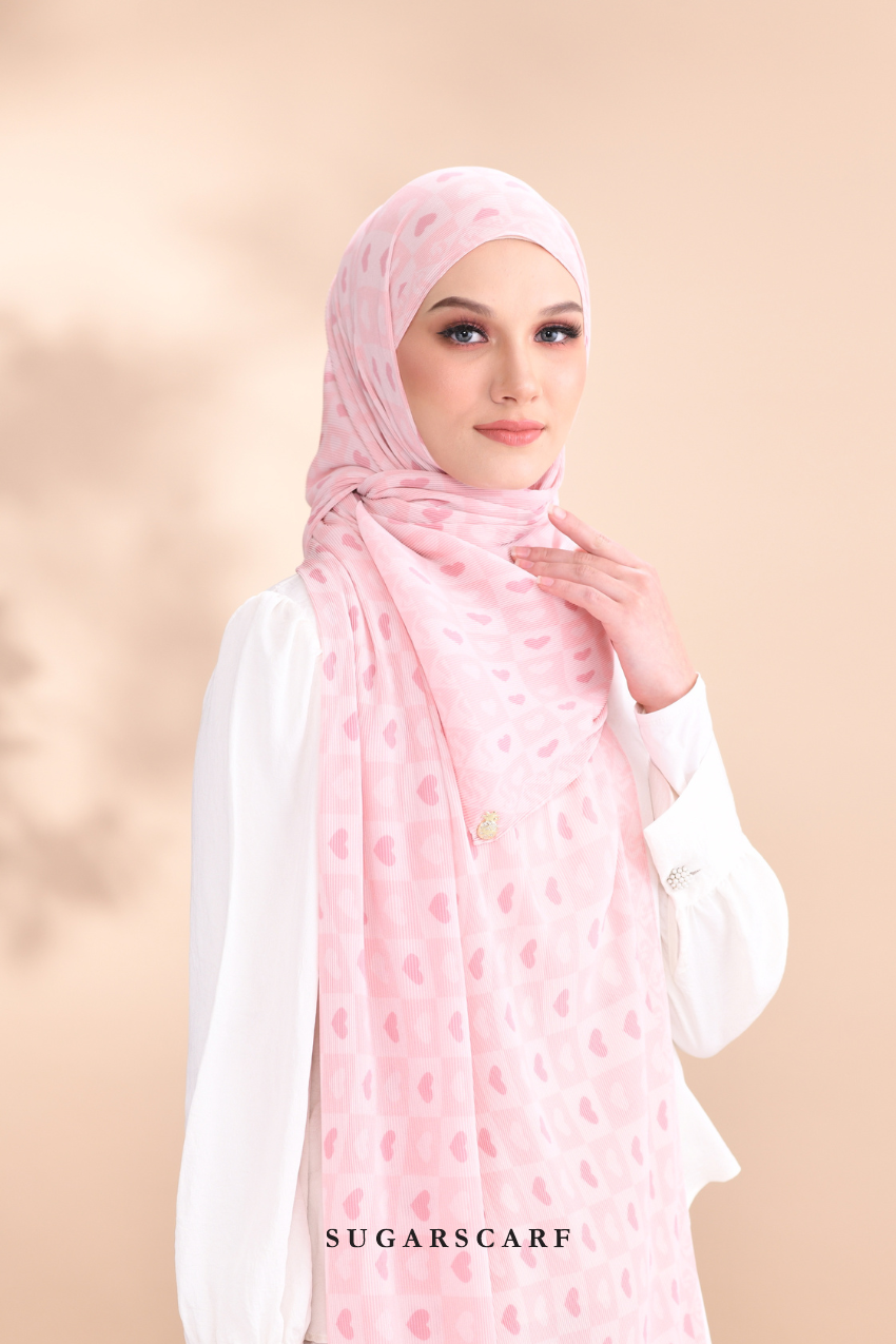 YES ( Full Wide Pleats Shawl ) Kindness ( HUGS )