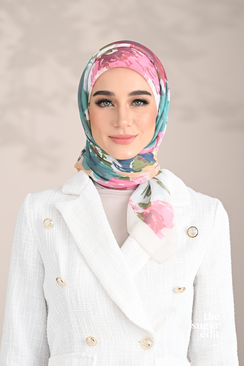 YES Defect THESUGAREDIT Blooming Japanese Cotton Voile In ( ELOISE )