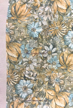 TSE Mod Japanese Cotton Voile Square In Hana