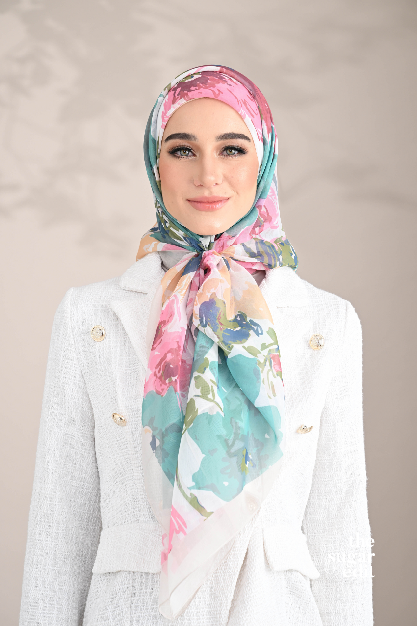 YES Defect THESUGAREDIT Blooming Japanese Cotton Voile In ( ELOISE )