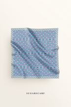 YES DEFECT - ( Square ) Kindness Matte Satin Silk Scarf ( PEACE )