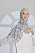 YES DEFCT ( Full Wide Pleats Shawl ) Classy Simpulan ( LONTONG )