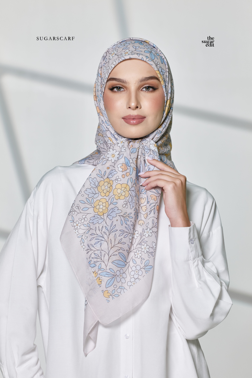 YES DEFECT - City Love Cotton Premium Bawal In - Snowy Osaka