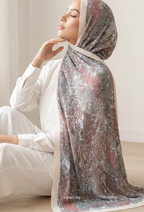 Fall In Love Wide Ultra Fine Pleated Shawl Ironless · Laure