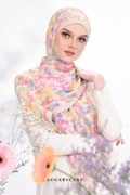 YES ( Full Wide Pleats Shawl ) Raya Vol 1 Seri Fiora ( SERI MAHARANI )