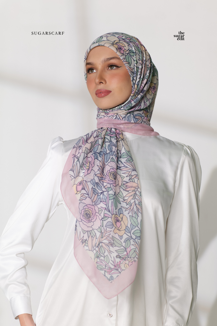 New Beginning Cotton Premium Bawal In (ParisRoses) - Defect