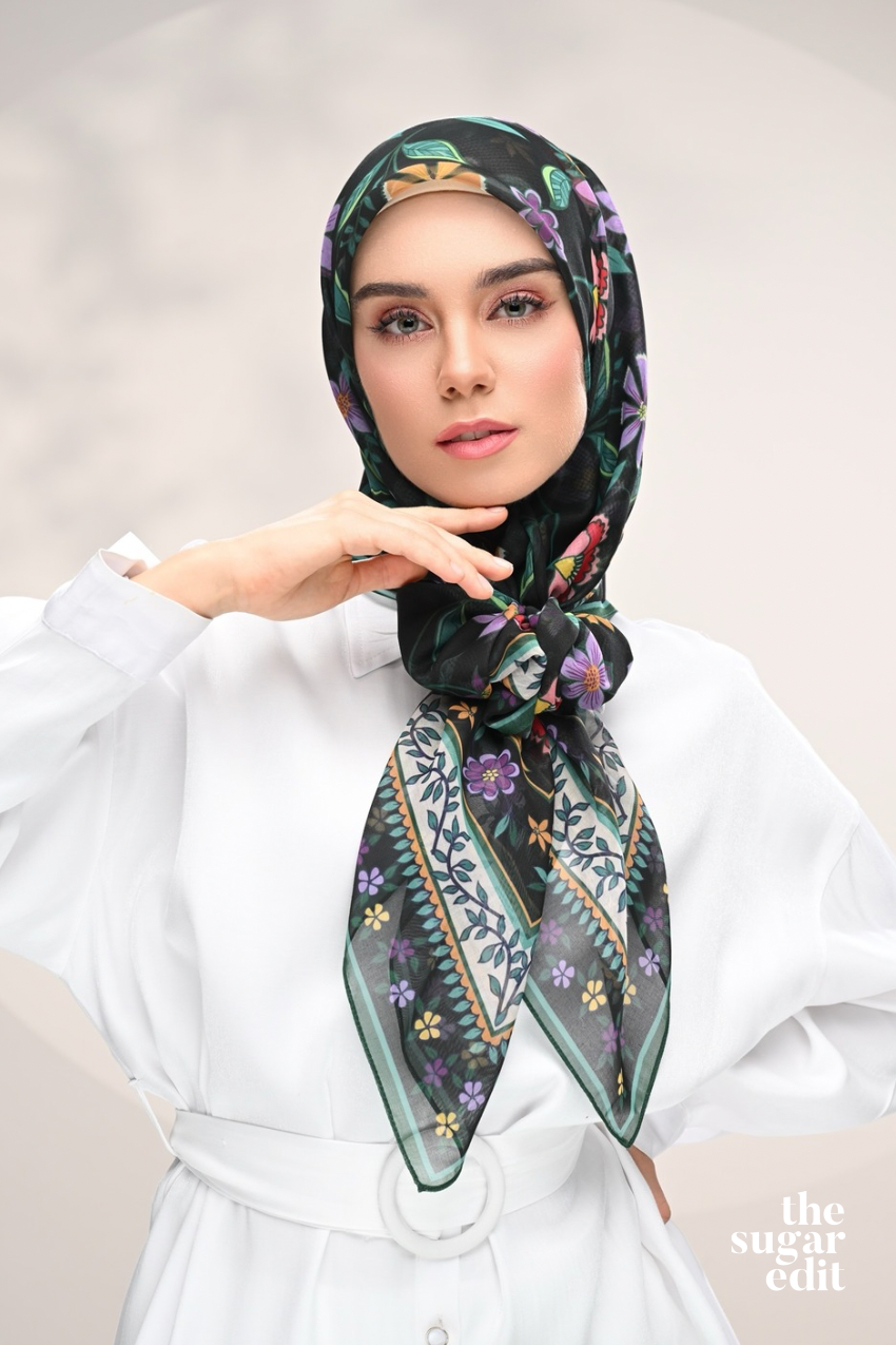 YES DEFECT - THESUGAREDIT Blossom Allure JapanCottonVoile In ( Infinity )