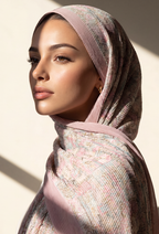 Fall In Love Wide Ultra Fine Pleated Shawl Ironless · in Pearl