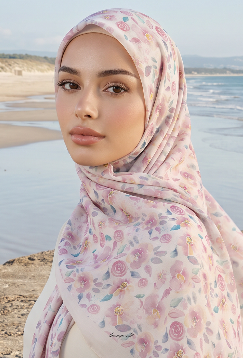TSE Mod Japanese Cotton Voile Square In Ayuna