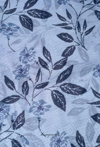 TSE BloomInvitation Japanese Cotton Voile Square - Phuket
