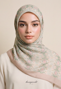 TSE BloomInvitation Japanese Cotton Voile Square - Tayla