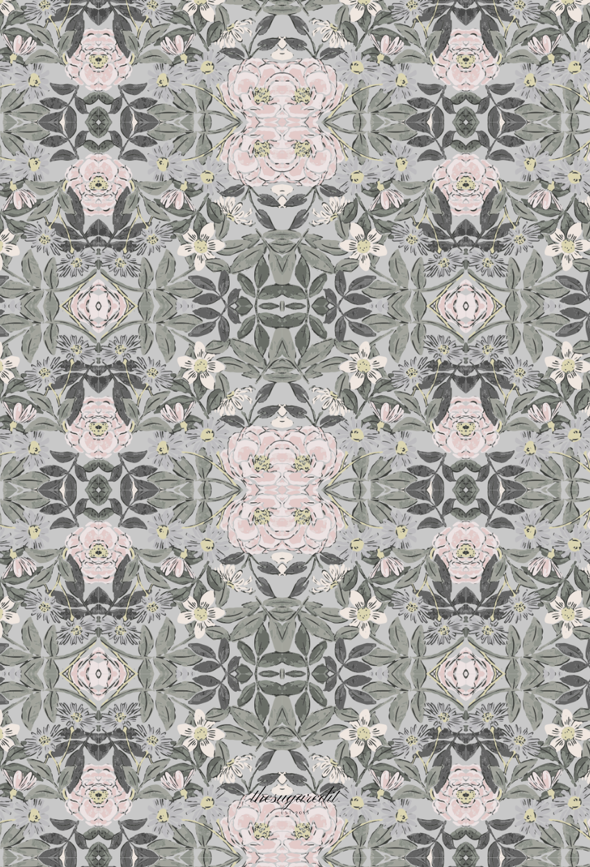 TSE BloomInvitation Japanese Cotton Voile Square - Richmond