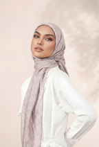 SS Monogram Japanese Voile In IcyPink