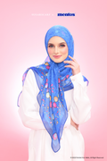 YES DEFECT - Sugarscarf X Mentos Japanese Cotton Voile In Bold n Fun