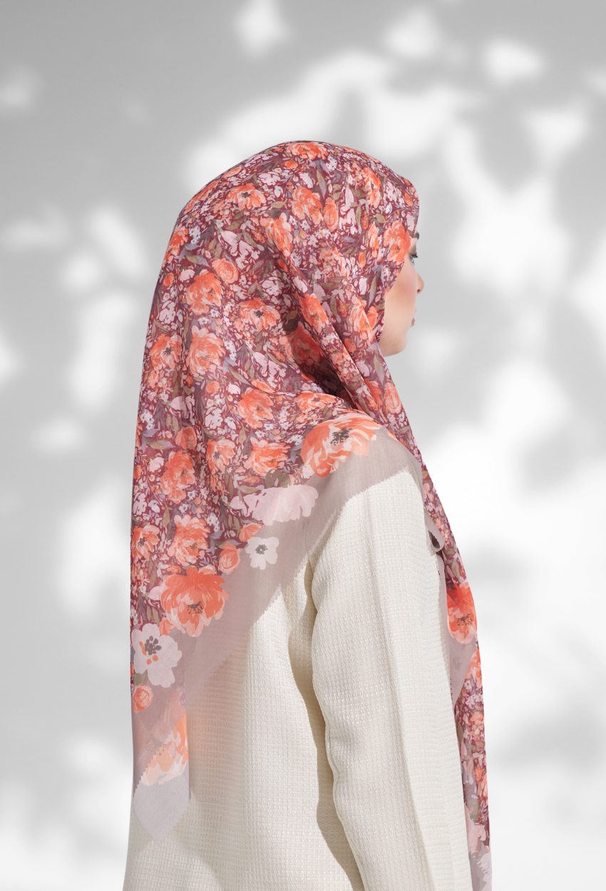 YES DEFECT - THESUGAREDIT Bella Blooming JapanCottonVoile In ( MIDNIGHT SUMMER )