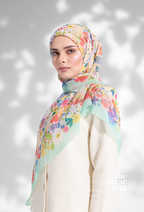 YES DEFECT - ( THESUGAREDIT Bella Blooming JapanCottonVoile In  ( CLAIRE DE LUNE )