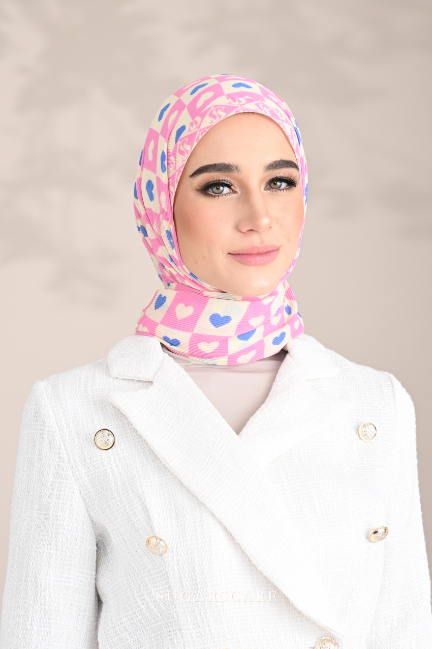 ( Full Wide Pleats Shawl ) Kindness ( JOY )