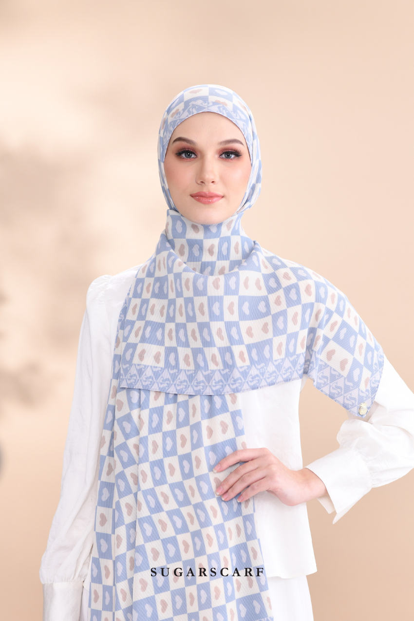 YES ( Full Wide Pleats Shawl ) Kindness ( GENTLENESS )