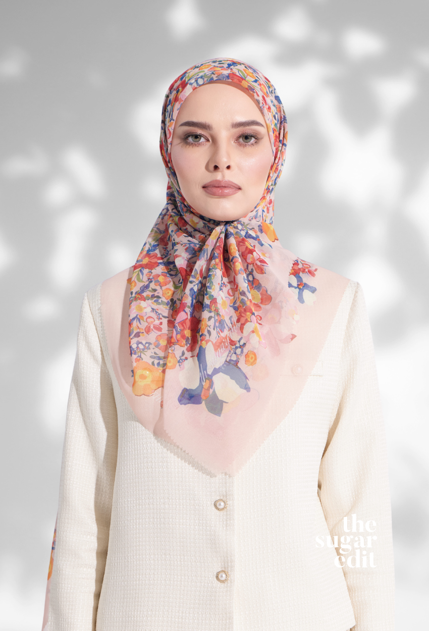 YES DEFECT - THESUGAREDIT Bella Blooming JapanCottonVoile In  ( ALICE )