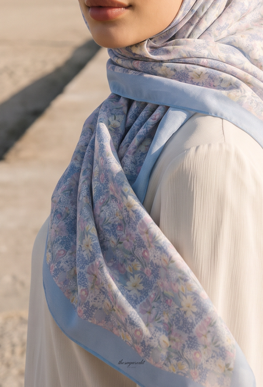 TSE Mod Japanese Cotton Voile Square In Marcel