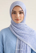 Fall In Love Wide Ultra Fine Pleated Shawl Ironless · in Eiffel
