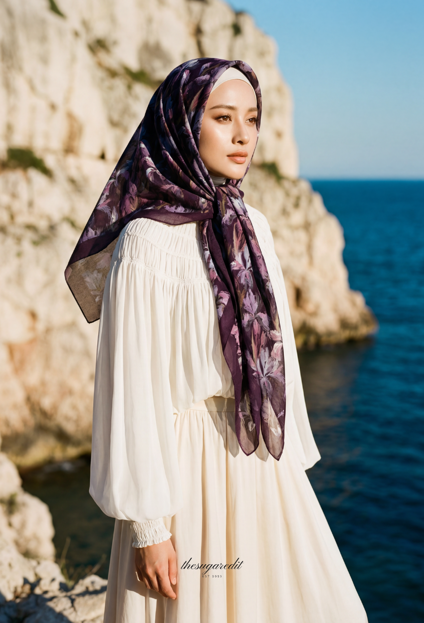 TSE Grace Collection Japanese Voile Square In Deserving