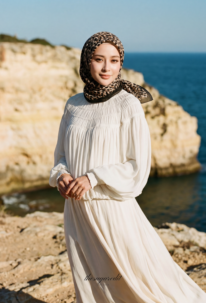 TSE Grace Collection Japanese Voile Square In Enduring