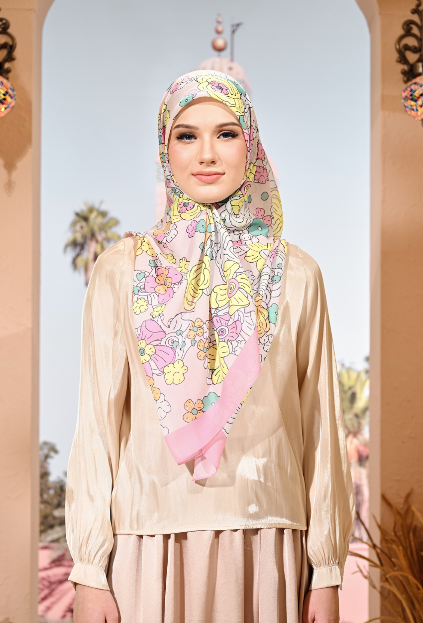 YES DEFECT - THESUGAREDIT Jasmine Collection French Cotton Bawal ( CUTENESS )