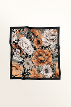YES ( Square ) Blooming Matte Satin Silk Square ( TEAMWORK )