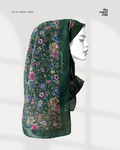 YES DEFECT - TSE Scarves of Love Paris Cotton Voile Long Shawl ( Haven )