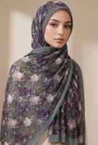 Fall In Love Wide Ultra Fine Pleated Shawl Ironless · in Renoir