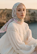 TSE Grace Collection Japanese Voile Square In SweetMemories