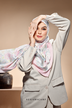 ( Square ) The Fresh Start Matte Satin Silk Scarf ( Dream Silk )