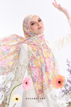 YES ( Full Wide Pleats Shawl ) Raya Vol 1 Seri Fiora ( SERI MAHARANI )