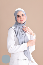 Claudia Triangle Style (Semi Instant Hijab) (Rain)