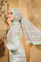 ( Full Wide Pleats Shawl ) Classy Simpulan ( ANYAMAN )