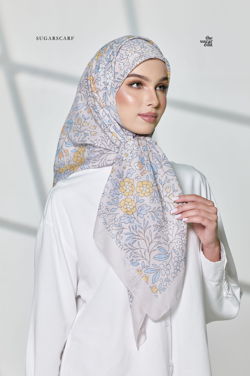 YES DEFECT - City Love Cotton Premium Bawal In - Snowy Osaka