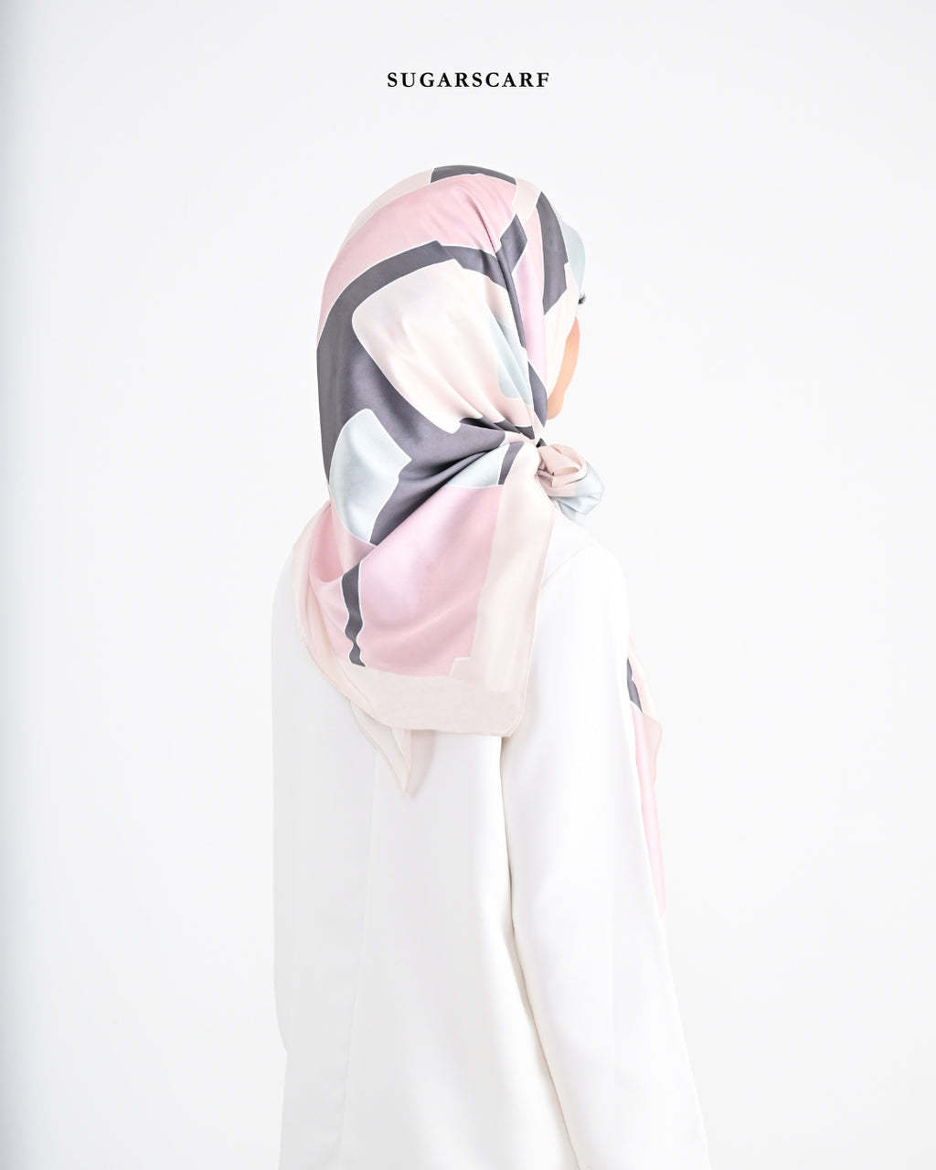 YES DEFECT Matte Satin Silk Sq (She is in The Bloom) in Olivia